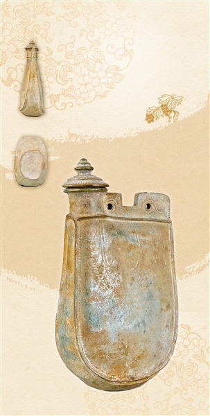 辽瓷瑰宝鸡冠壶