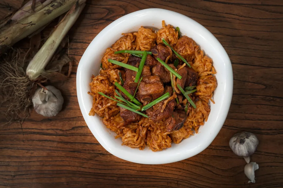 排骨焖山药丸子