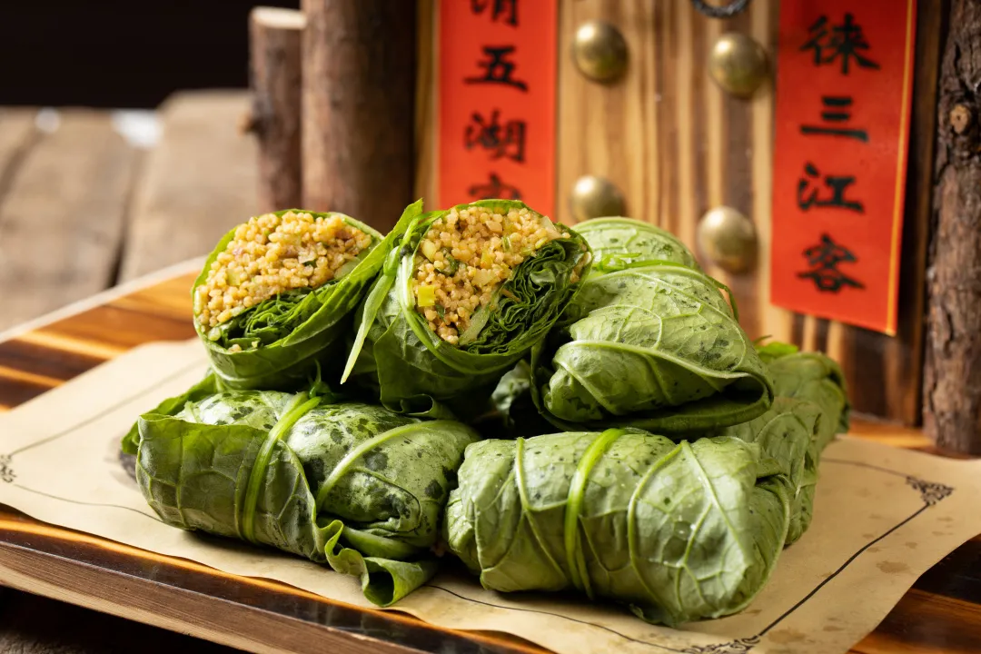 小米饭菜包